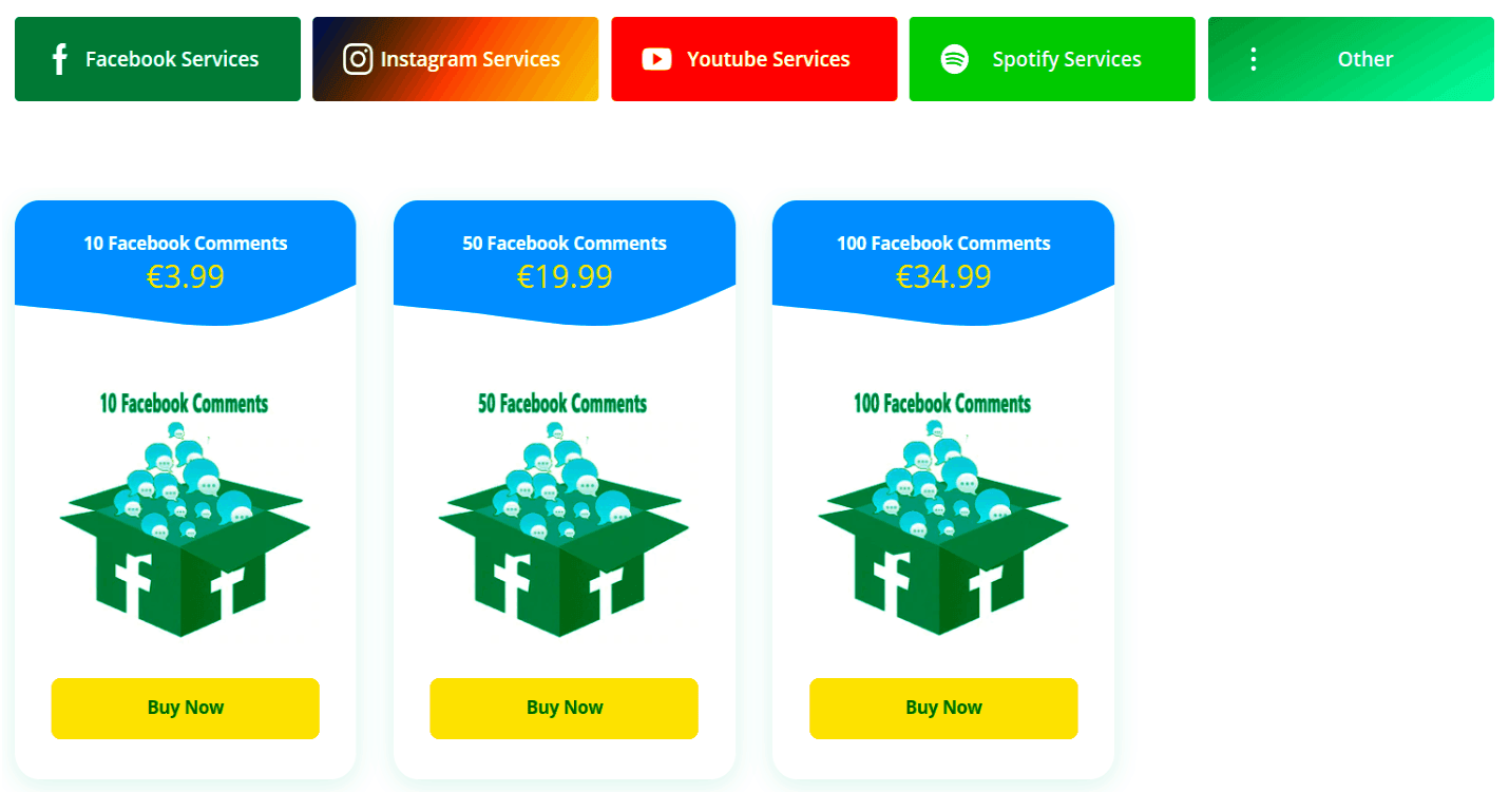 Facebook comments | We offer the open door in getting custom remarks for your Facebook photographs, posts and recordings at reasonable costs